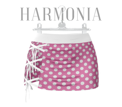 Second Life Marketplace - Pink Polka Easter Skirt Maitreya Kupra Legacy